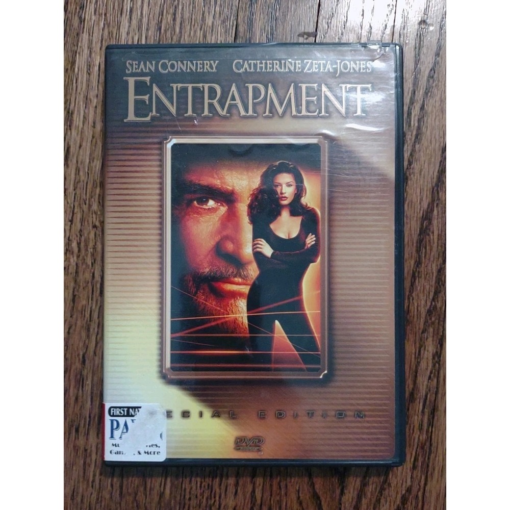 Entrapment Sean Connery Catherine Zeta-Jones DVD 1999 Special Edition Thriller